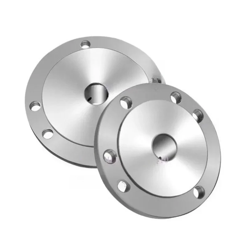 Motor Shaft Without Keyway Flange, Suitable for K11-80/100 Three-jaw K72 Four-jaw Chuck