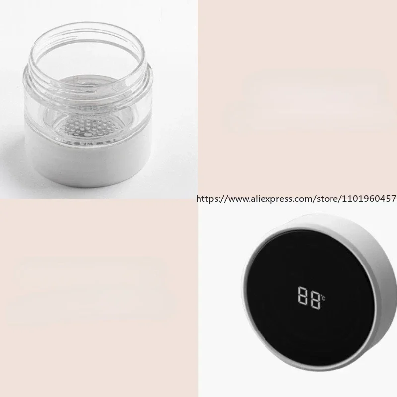 304 Inner Insulated Cup Intelligent Tea Water Separation Stainless Steel High-end Office Tea Making Cup