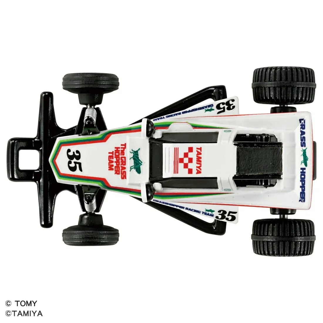 In Stock Original TOMY Tomica Tamiya RC Grasshopper Buggy 1/64 Alloy Diecast Model Car Collection Toy