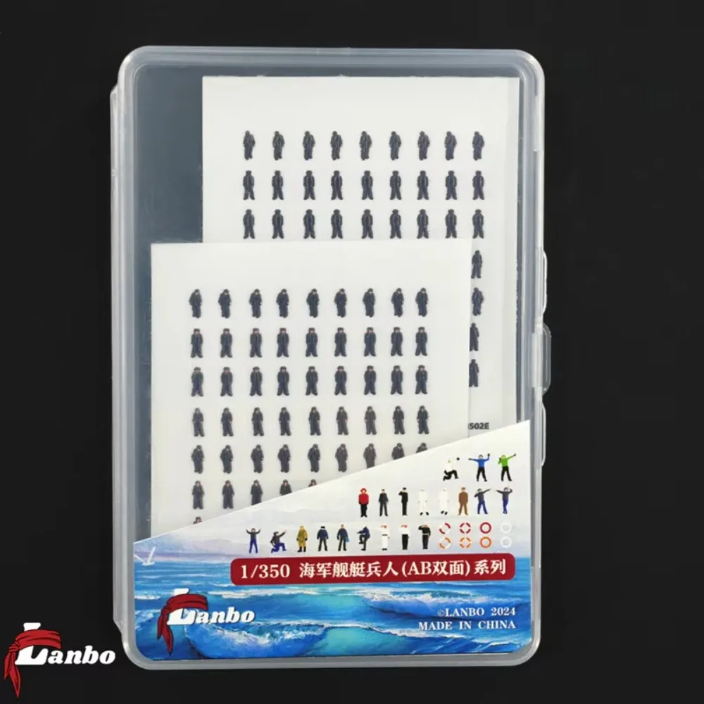 Lanbo Models 3502E 1/350 2차 세계대전 독일 해군 선원 3D 모델 구축 키트용으로 인쇄됨