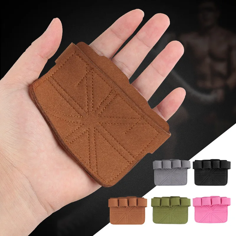 Weight Lifting Training Gloves Palm Protection Women Men Fitness Sports Gymnastics Grips Pull Ups Weightlifting Workout Leather