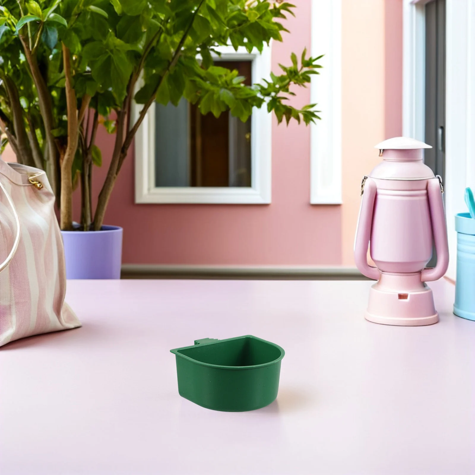 

30Pcs Parrot Water Feeder Bird Feeding Bowl Clamp Holder Secure Fit for Cockatiel Conure Parakeet Budgie Easy Clean Fresh Food