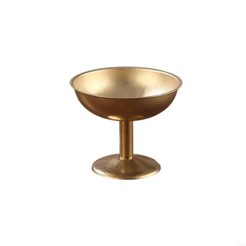   Elegant High Foot Nonrust Steel Dessert Cup Durable Rusts Resistant Kitchenwares