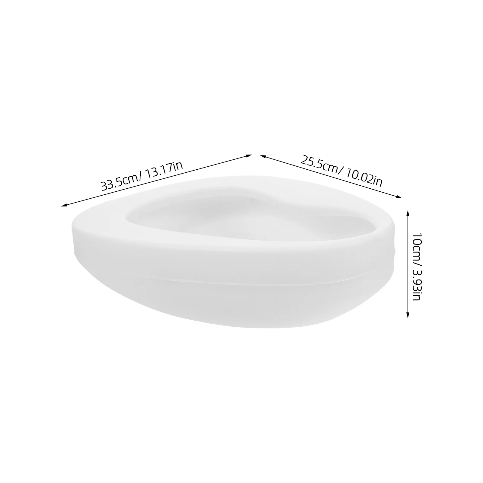 Elderly Bed Pan Portable Toilet Care Supplies for Females Pregnant Women Urinals Pans Pee Bucket Spill Proof Durable Easy Clean