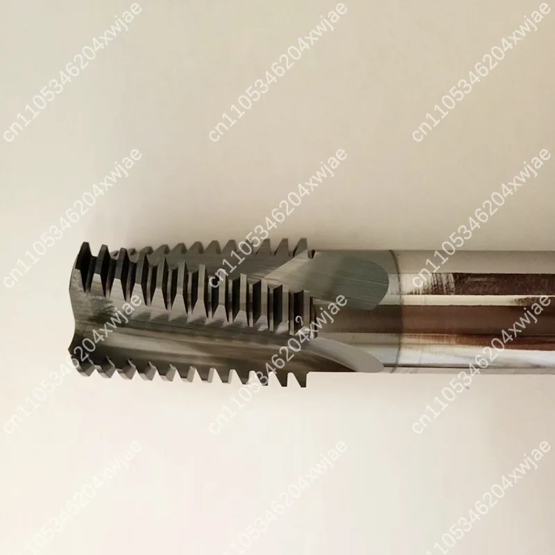 Solid Carbide Thread Mill Set M3 to M12, Internal Thread Processing Tool for Stainless Steel Aluminum Alloy
