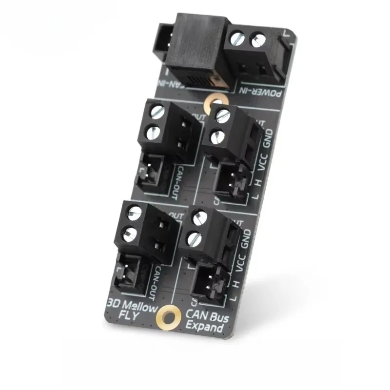 CAN Bus Breakout Expansion Board for 3D Printer, Klipper RRF CANbus Wiring Distribution Terminal Board
