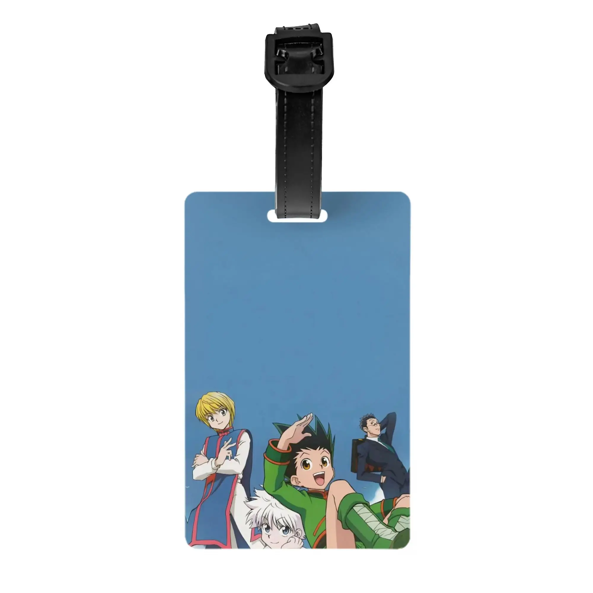 

Custom HXH Anime Luggage Tag Custom Baggage Tags Privacy Cover ID Label