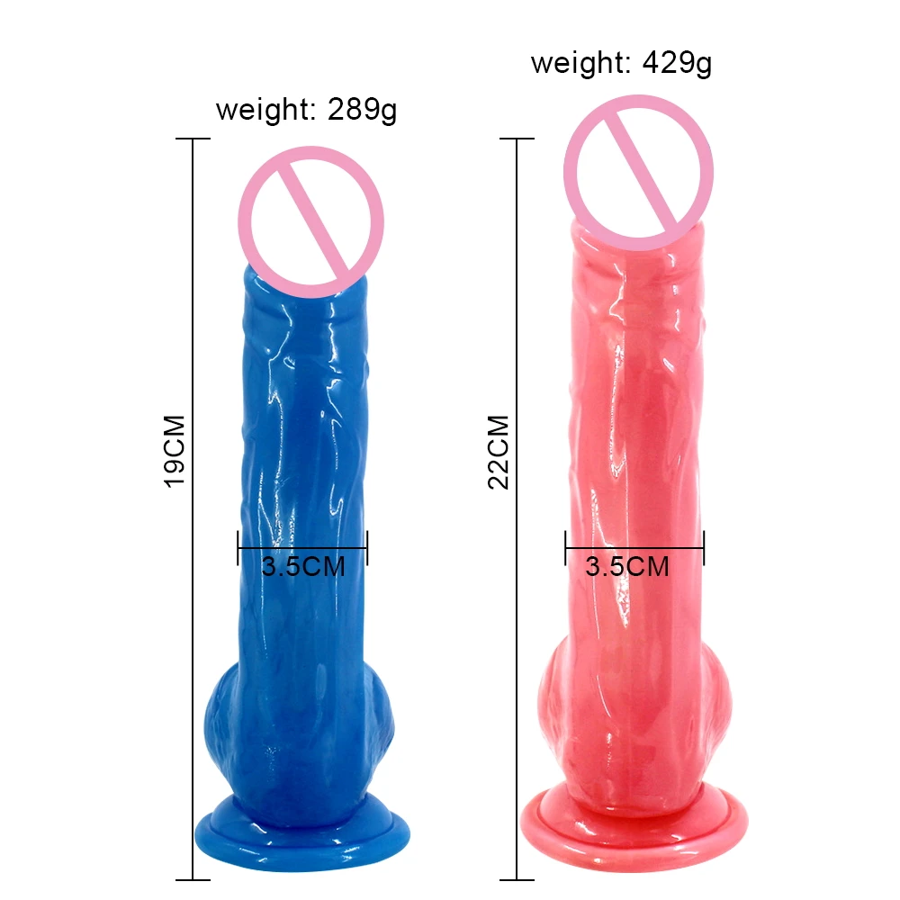 

QSM Pearlescent lustre penis new product Black shark texture size pearl color simulation phallus TPE material female masturbator