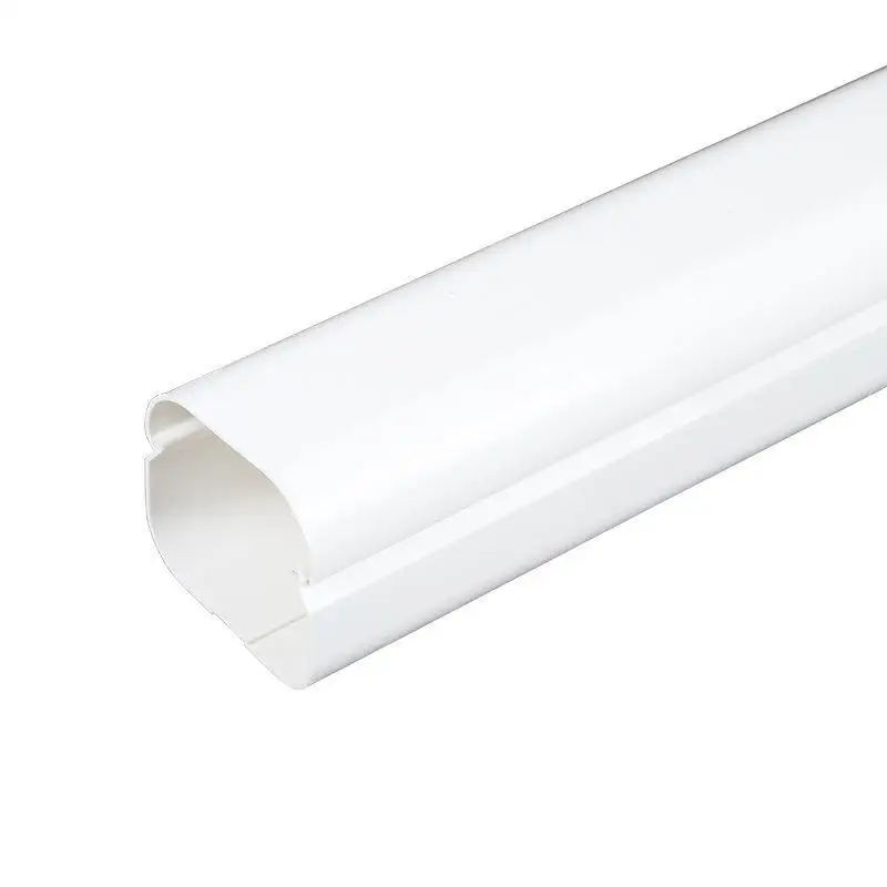 Hochfeste 75*65mm PVC-Klimaanlagen-Leitungsschutzkappe, Kupplungs-Endkappe, Flachbogenkappe für den langfristigen Einsatz im Freien – Detail 3