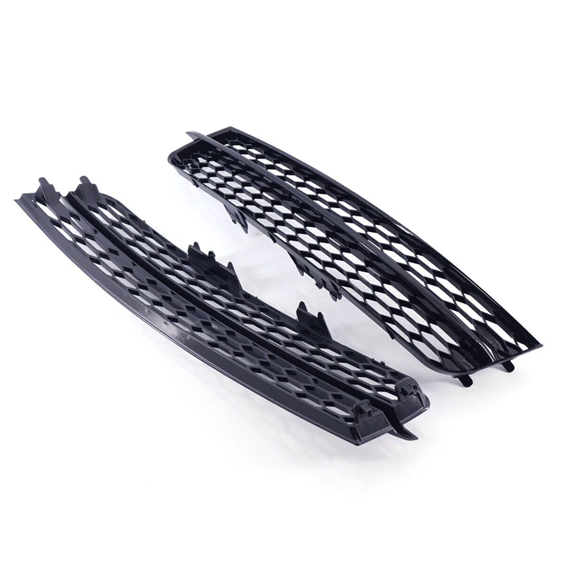 Front Lower Bumper Grille Fog Lamp Light Grille Replacement For Audi Q7 2010 2011 2012 2013 2014 2015  4L0807681B, 4L 807682B