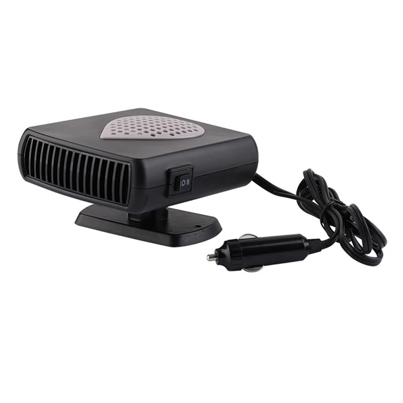 12V Car Fan Heater,150W Car Defroster for Windshield,Hot and Cold Car Cooling Fan with Cigarette Lighter Socket,B