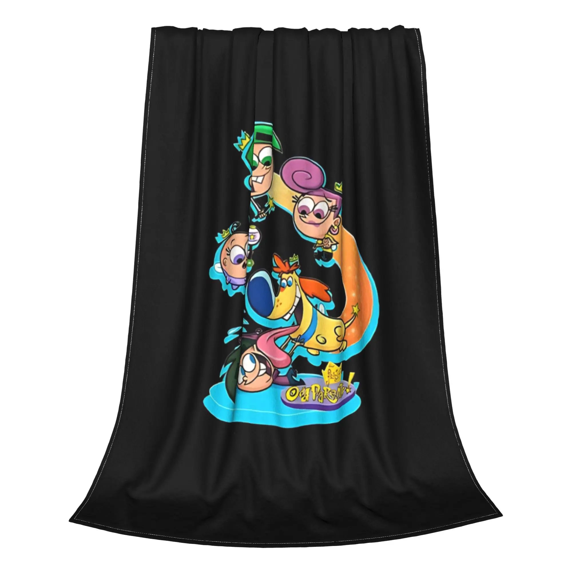 1PC Home Cute Room Decor funky vintage Blanket Throw Blanket Fairly Odd Treasures Novelty Warm Blanket All Season