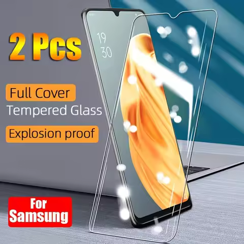 2pcs Tempered Glass For Samsung Galaxy A02 A12 A22 A32 A42 A52 A72 Screen Protection For A02S A52S Glass