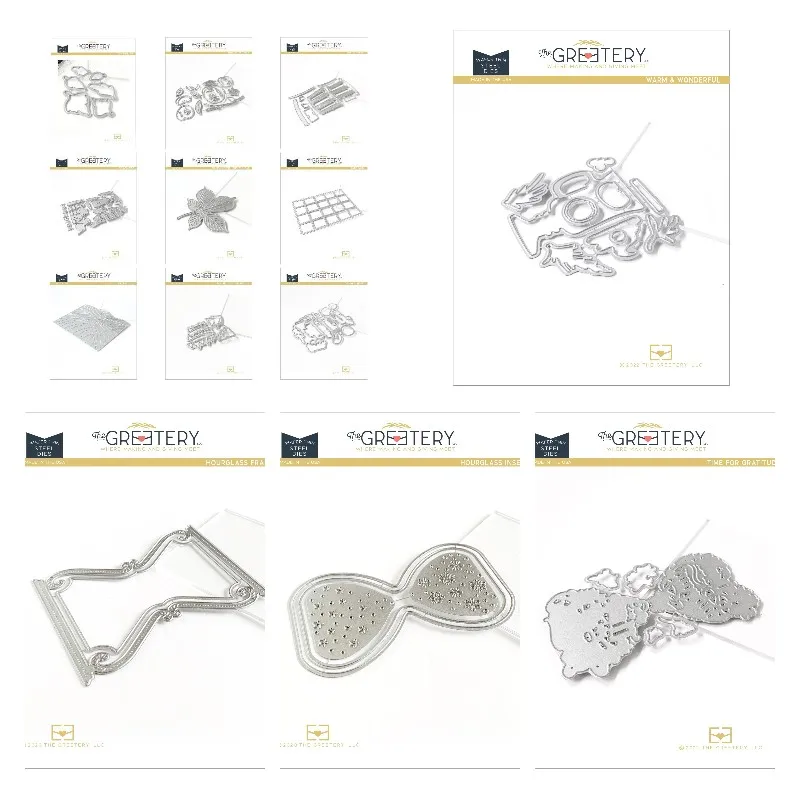 2022 NewArrival Clear Stamps Or Metal Cutting Dies Sets For Diy Craft Making Greeting Card Scrapbooking Simple And Exquisite Set image 2