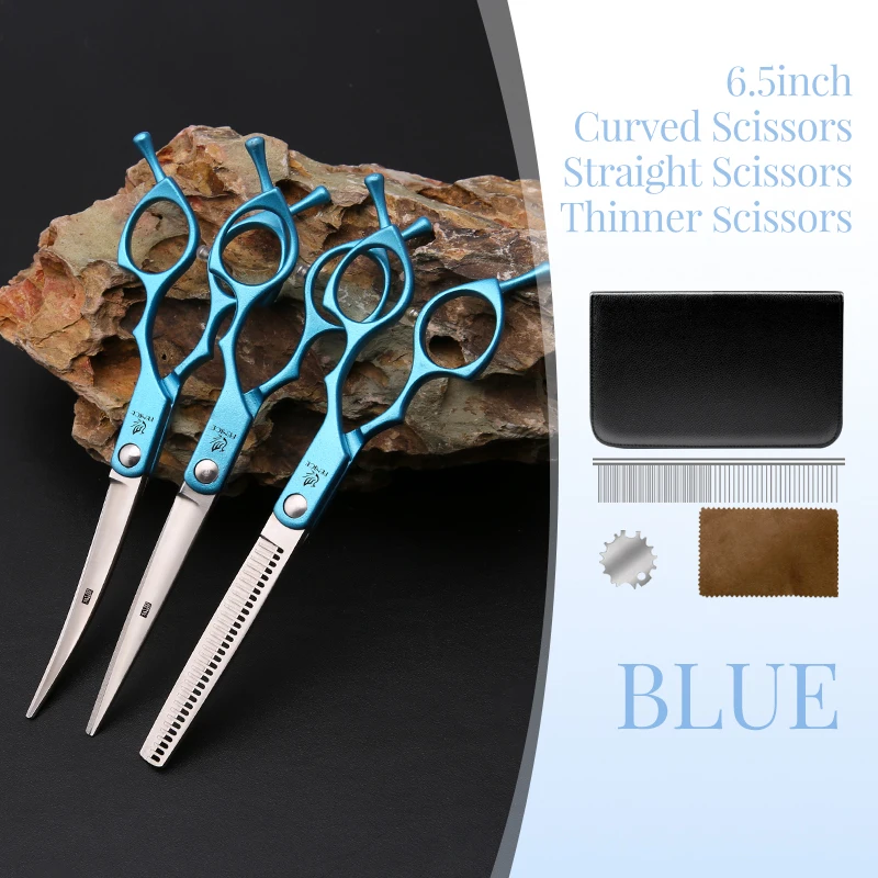 Fenice 6.5 Inch Professional Dog Grooming Scissors Set 10