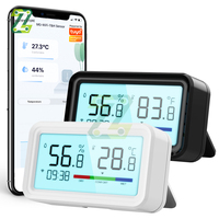 Tuya WiFi LCD Digital Home Indoor Temperature Humidity Meter Thermometer Hygrometer Sensor Gauge Weather Station Smart Home