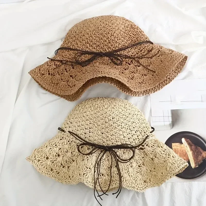 Straw Sun Hat Women…