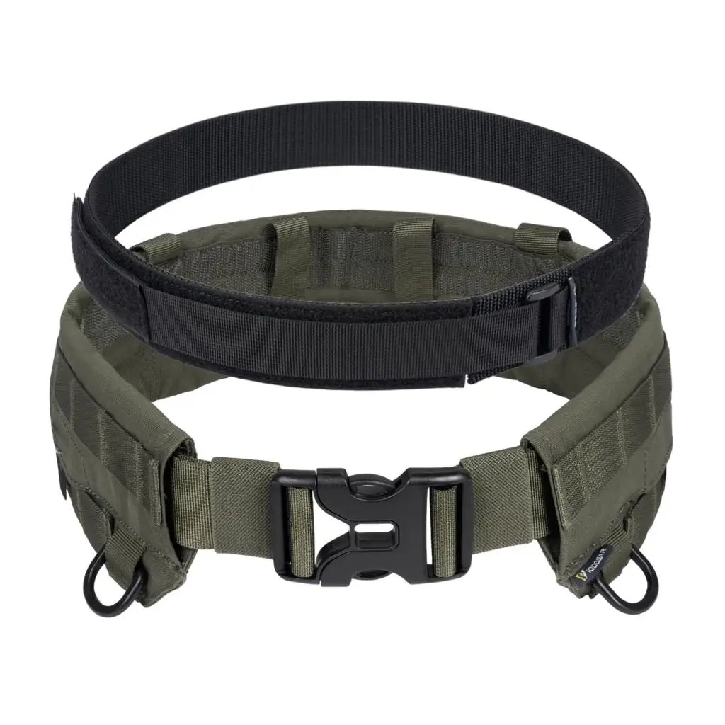 IDOGEAR Tactical Belt MOLLE  Modular Rigger's Belt Adjustable Combat Belt With Inner Belt And Outer Belt Set 3424