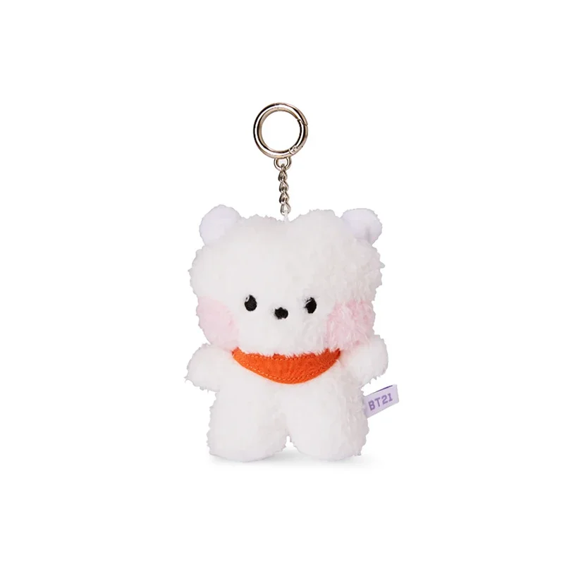 Line Friends Anime   Doll Toys Kawaii Cooky Koya Chimmy Shooky Minini Standing Stuffed Keychain Valentine Day Gifts Toy