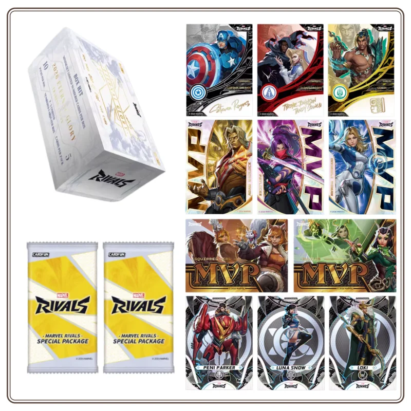 Card.fun Marvel Arena Collection Cards Iron Man Spider Man Character Collection Cards Photocards Gifts Children Toys Trading