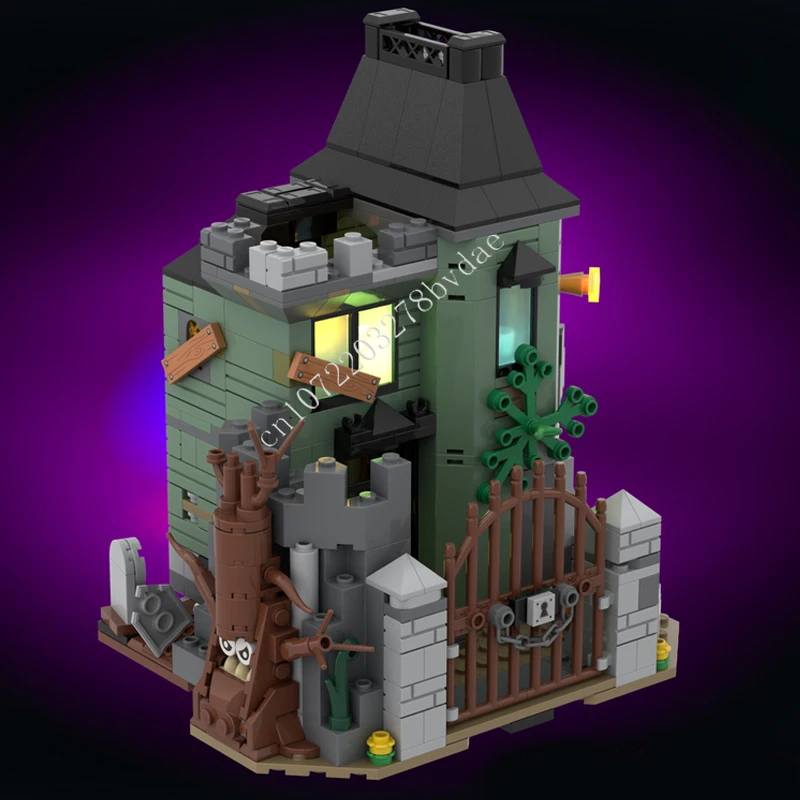 499 ELEMENTÓW Krajowy Strefa kolejowa MOC Kreatywny model ulicy z bloków konstrukcyjnych Architektura DIY Edukacyjny model do składania Zabawki Prezenty