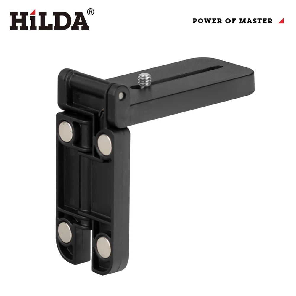 HILDA Mini Laser Level Wall Bracket Adjustable 180° For 1/4\