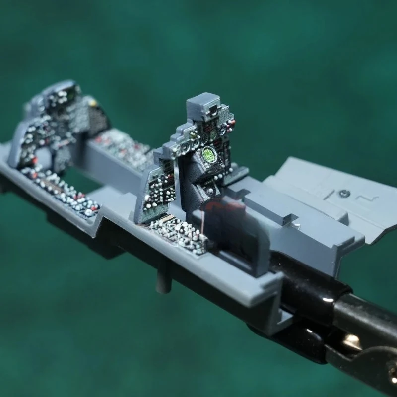 Lanbo 3D Impresso Color Cockpit Instrument 48174 F-4J Fighter, para Hasegawa Academy Model Kit 1/48 1/72