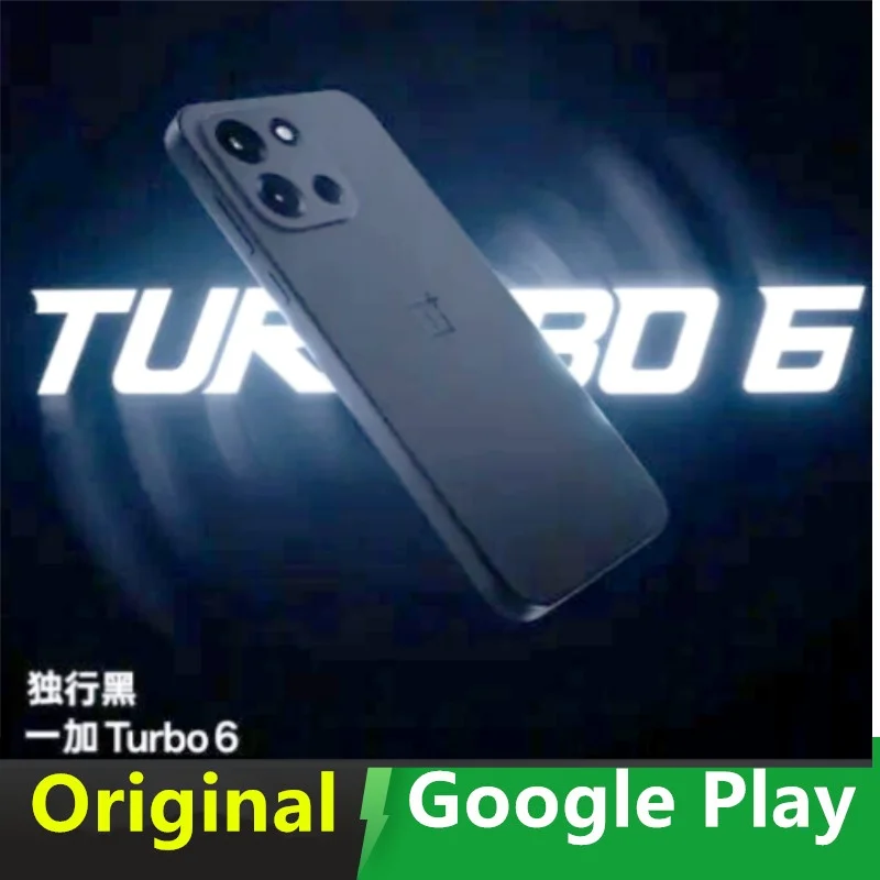 Oneplus Turbo 6 Original Mobile Phone 50.0MP Camera 9000mAh Battery 80W Charge IP69 Snapdragon 8S Gen 4 OTA 6.78" AMOLED 165HZ