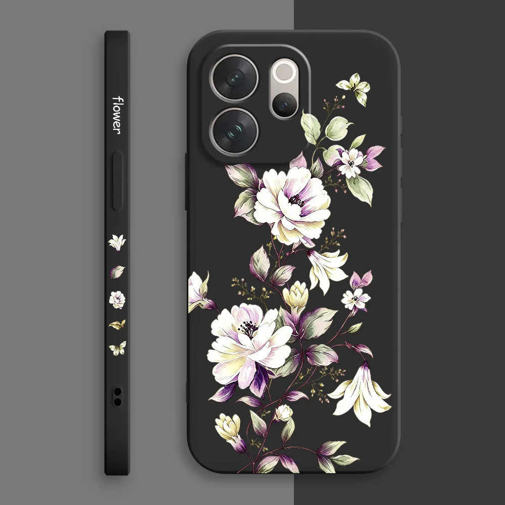 Trailing Vine Phone Case For Vivo V70 V70E V60 V60E V50 V50E V40 V40E V30 V30E V29 Lite V29E V27 V27E V25 V25E Pro Cover view 2