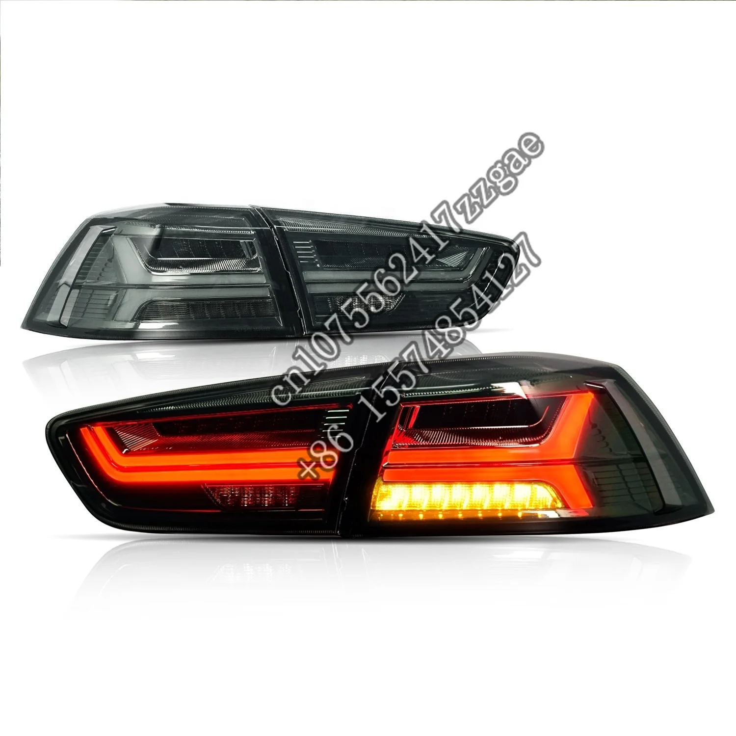 High Quality Plug And Play With Sequential Indicator Led Rear Lamp For  Lancer Ex Evo Tail light 2010 - 2018 Taillight