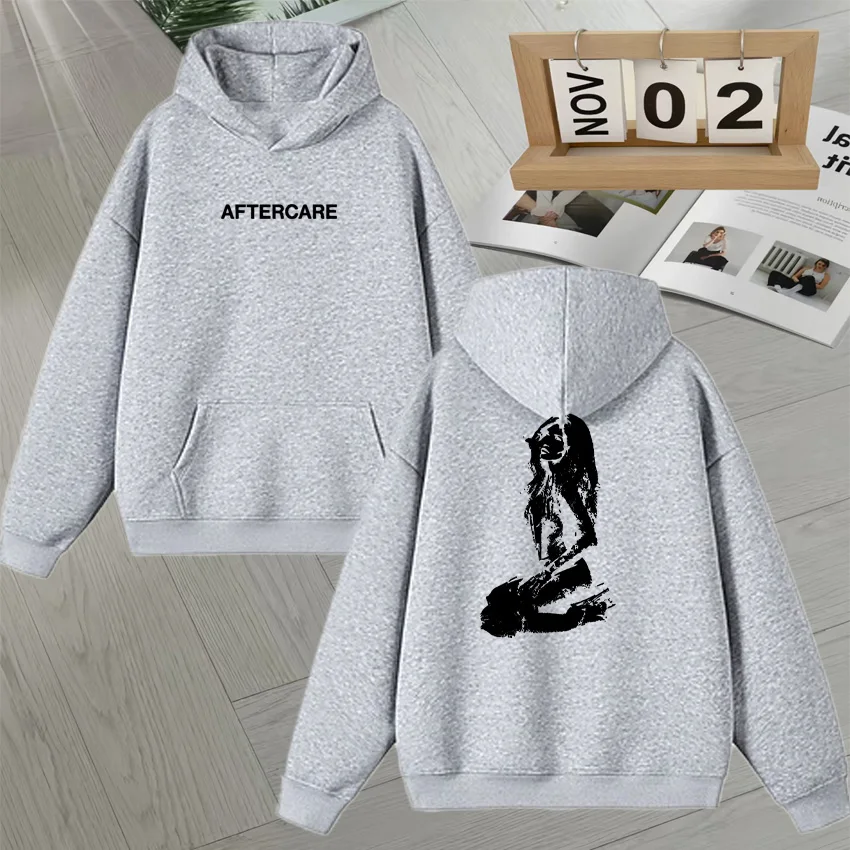 Hot sale Tate McRae Aesthetic Graphic Streetwear Sweatshirt Long sleeve Men Women Fleece Loose Pullover Unisex vintage Pullover