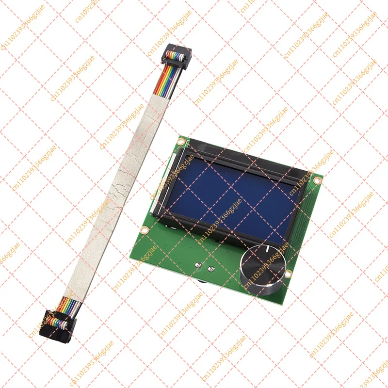 Replacement 12864 Full Graphic LCD Display with Encoder for Creality Ender-3 Pro RAMPS 1.4 3D Printer Parts