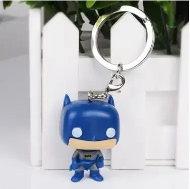 FUNKO POP Pocket keychains Batman newest keychain PVC Action Figure Collectible Model toys POP