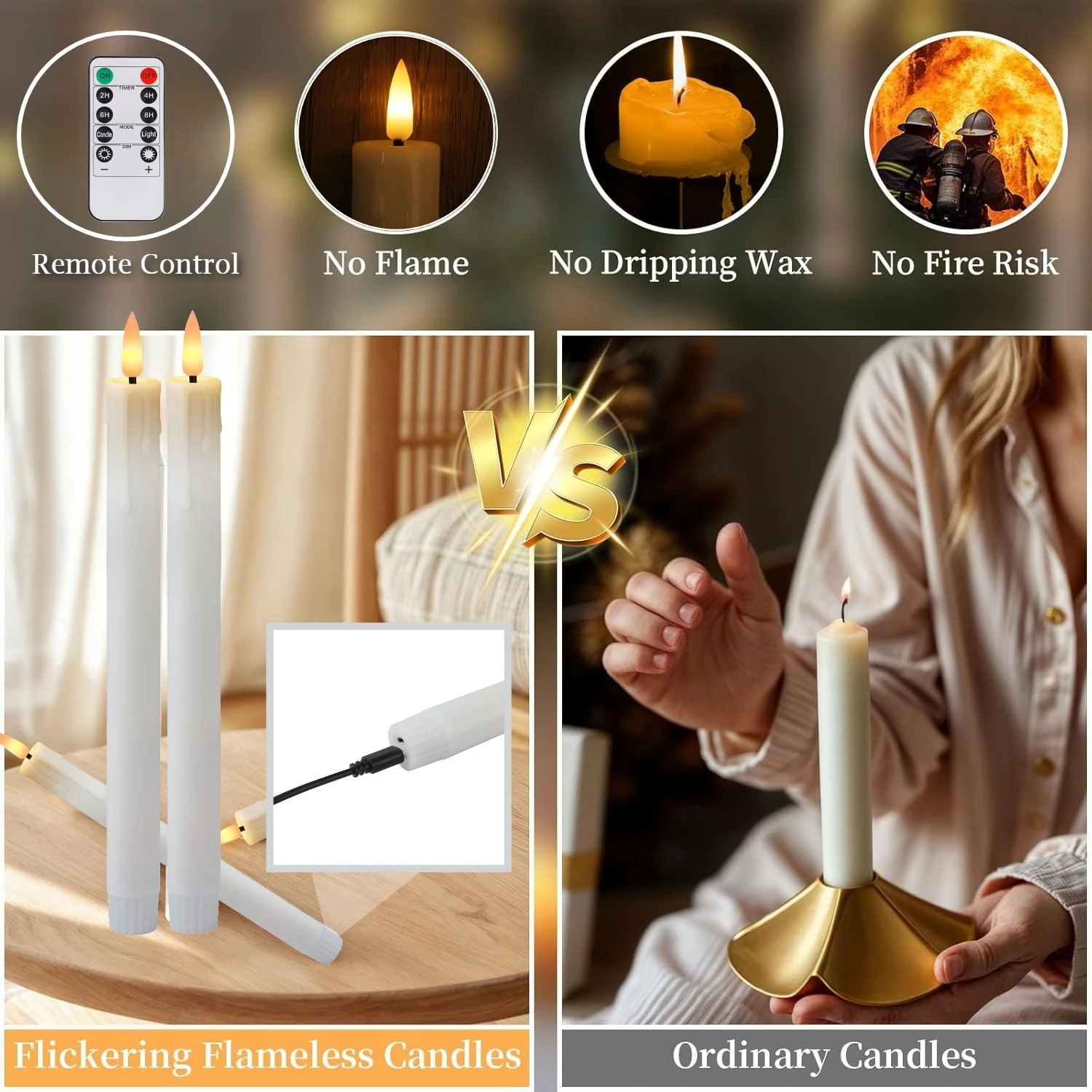 Thumbnail 2 - #31 Latest Flameless Candles Offers