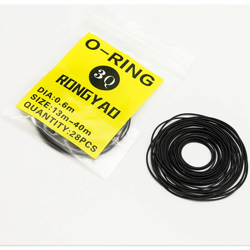 1 bag 0.5/0.6/0.7/0.8mm Watch O-Ring Waterproof Rubber Watch Back Cover Gaskets O ring Repair Tool Watchmaker tools Accessories