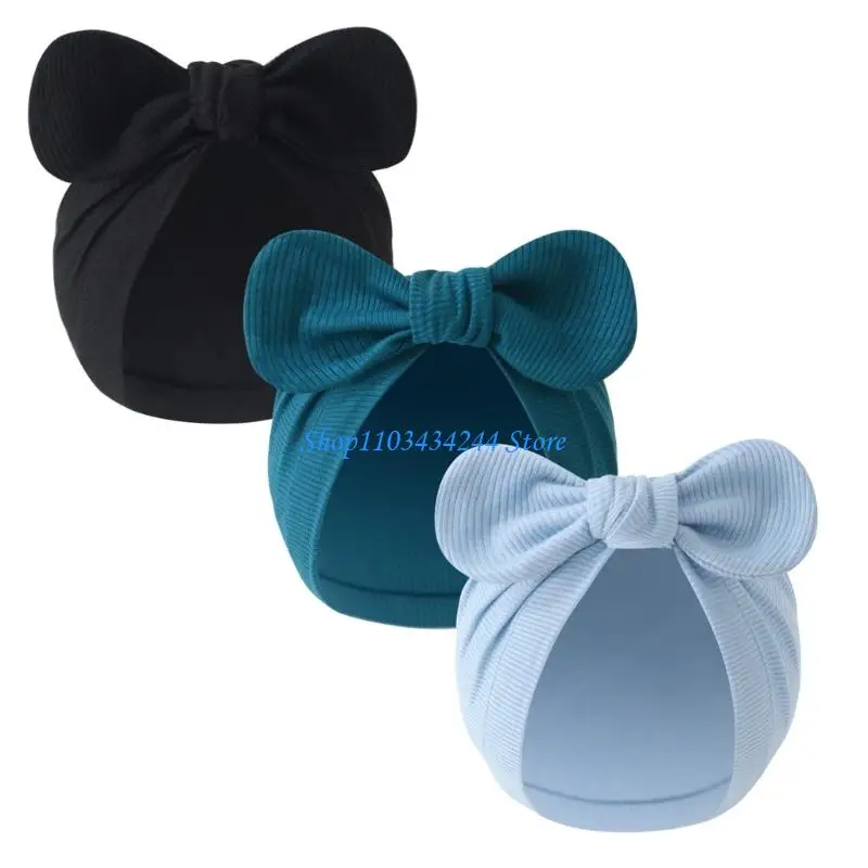  Comfortable Hospital Hat Lovely Bowknot Decoration Fetal Caps for 2025 Spring