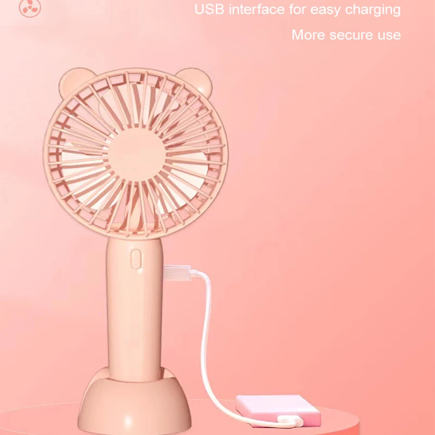 Portable Cooling Rechargeable Electric USB Mini Handheld Table Fan Wholesale Price for Office And Home Use
