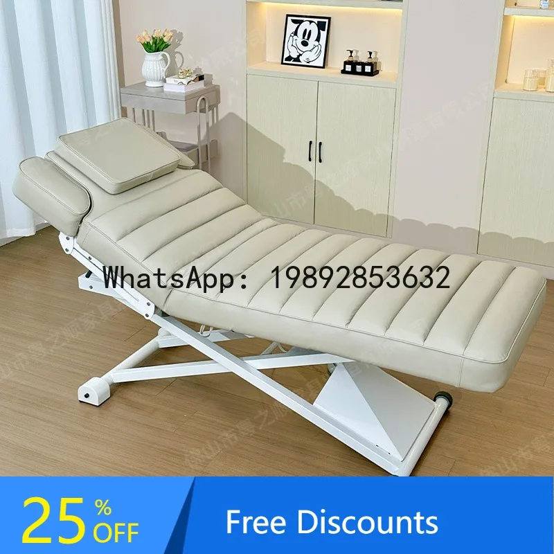 YFY Massage  Beauty  Adjustable Height Adjustable Flat Lying Cross Leg Eyelash   Three Motor Eyelash Bed