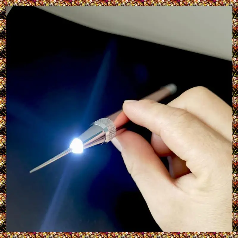 LED Weeding Tools For Vinyl With Light With Pin And Hook For Removing Tiny Vinyl Paper Grid Sticky Cutting Mat Durable