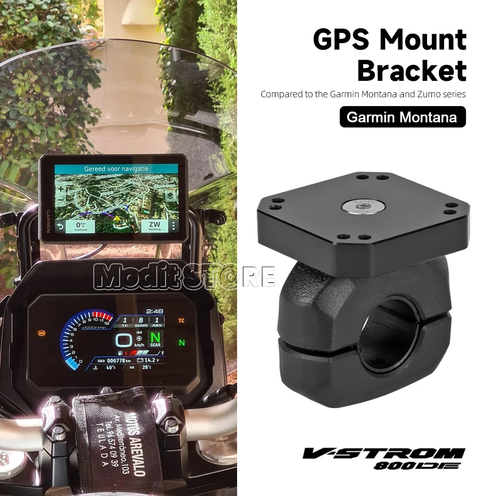 スズキ-v-strom-800de-v-strom-1050xt-新しいオートバイユニバーサル-gps-ホルダーマウントナビゲーションブラケット-12-ミリメートル-16-ミリメートル-22-ミリメートル