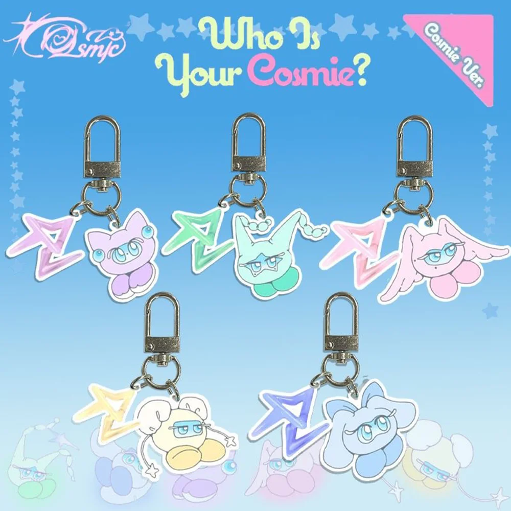 KPOP Popular Satr COSMIC Album Super Cute Acrylic Keychain IRENE SEULGI WENDY Kawaii Bag Accessories JOY YREI Fans Collections