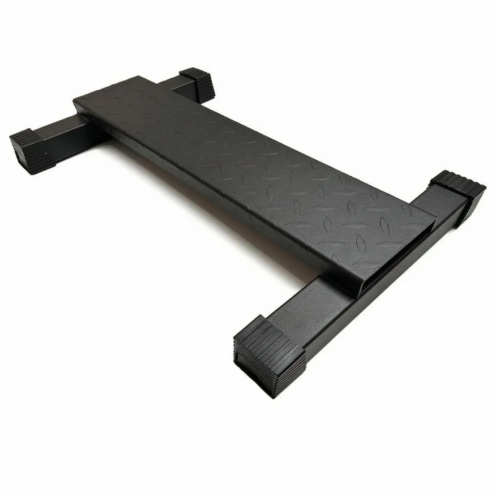 Calf-Training Exercise Board Stable Steel Calf Board with Diamond-Plate Surface Heavy Duty for Fitness Room