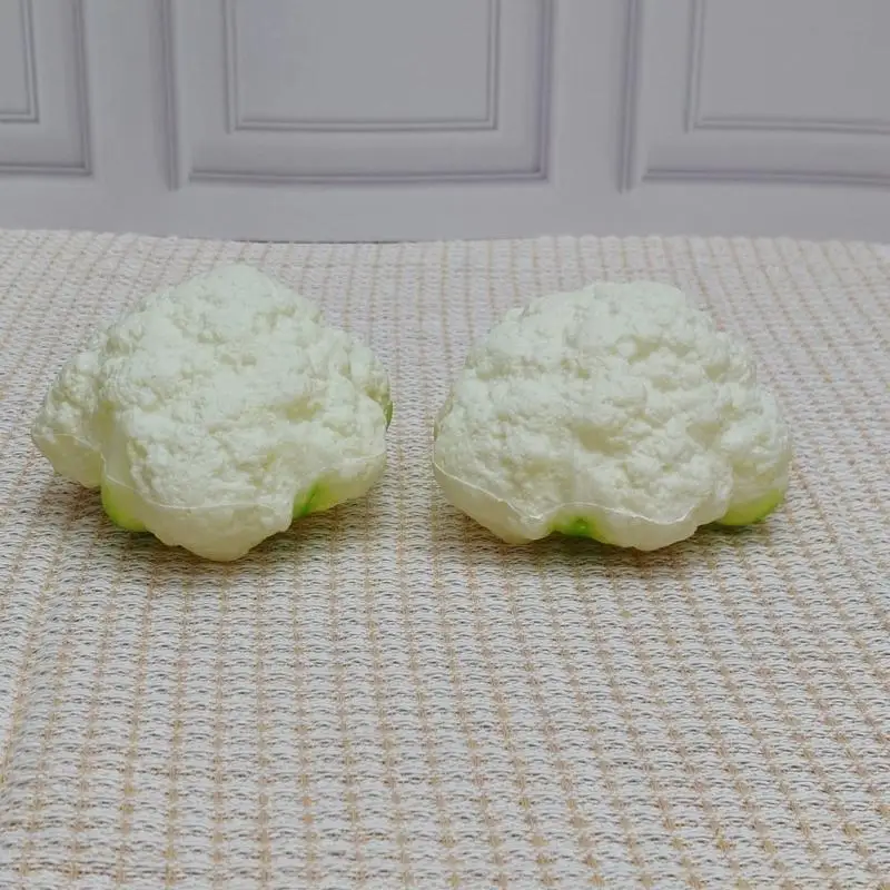 QX2E Professional Styling Props Realistic Plastic Vegetables Display Props For Advertising And Table Setting