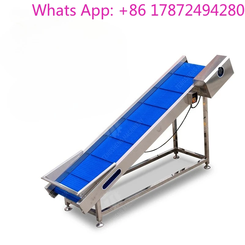 Fruit Elevator Machine For Wholesale Fresh  Banana Orange Grape Handling Durable Stainless Steel Construction