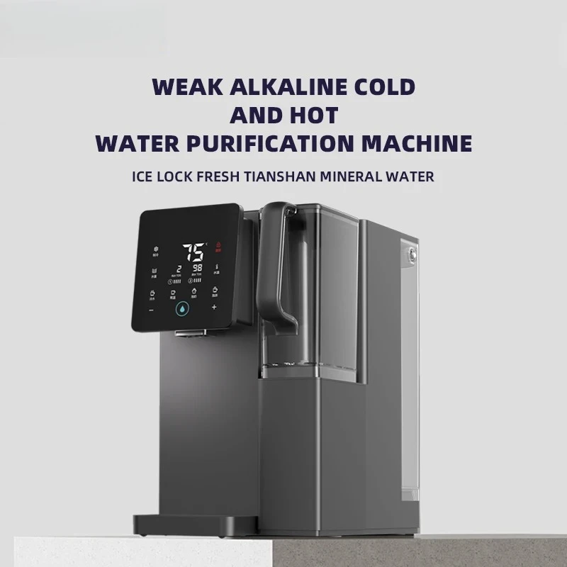 Hot Sell Electric  System Water Purifier Hot Desktop Water Dispenser with Plastic Tank for Countertop Household & Hotel Use
