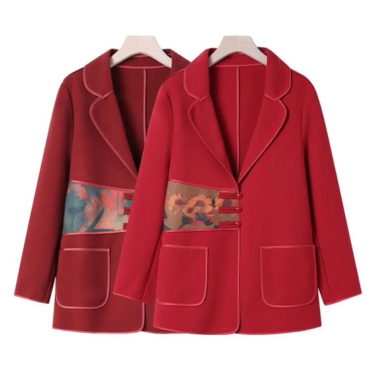 

Новая осенняя модная женская одежда среднего возраста и ли, костюм средней длины для мамы, весенняя повседневная одежда в стиле вестерн