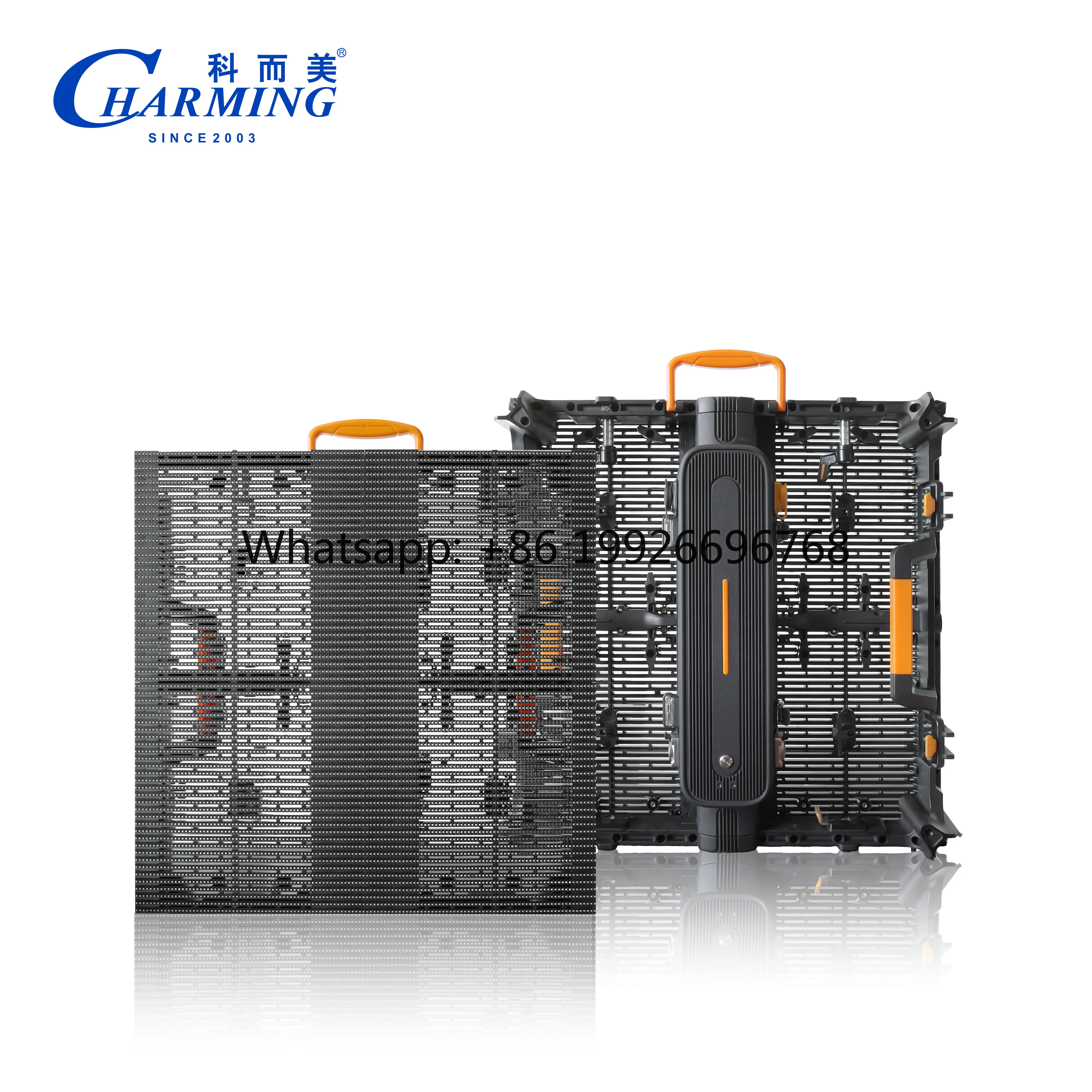 Magnesium Alloy 3d Outdoor P3.91 Transparent Led Screen for Outdoor Concert Events
