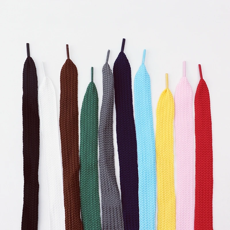 

2Pair 2cm Wider Laces for Shoes New Casual Sneakers Flat Shoelaces Fashion Rope Shoelace 100/120/140/160CM Shoes Accessories
