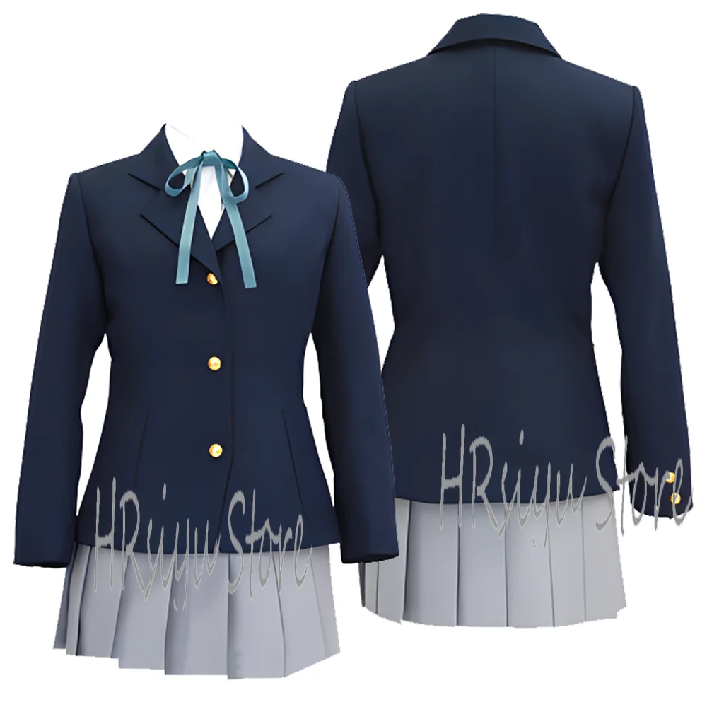 Anime women Cosplay Akiyama Jk School Uniform C ostume Halloween Carnival Party suit customized