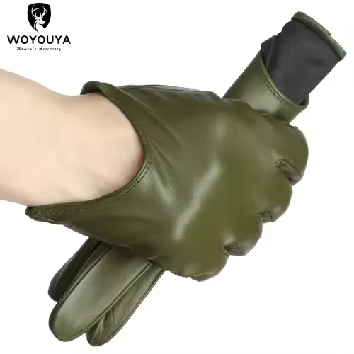 Fashion color Apparel Accessories women's leather gloves,comfortable short Women mitten,warm winter gloves women-2001 - Image 7